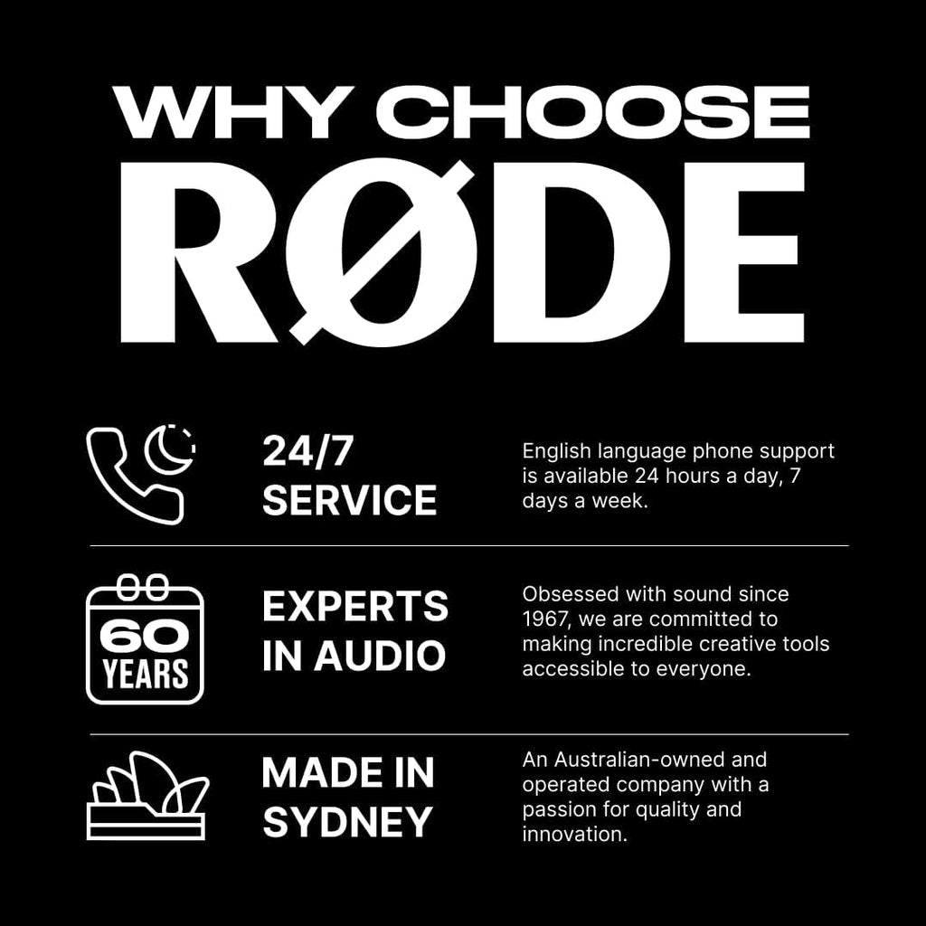 RØDE Wireless Micro - Compact Wireless Microphone, Two Mics with Charge Case for Smartphone Content Creation - USB-C, Black | Two Mics with Charge Case for Smartphone Content Creation, USB-C, Black