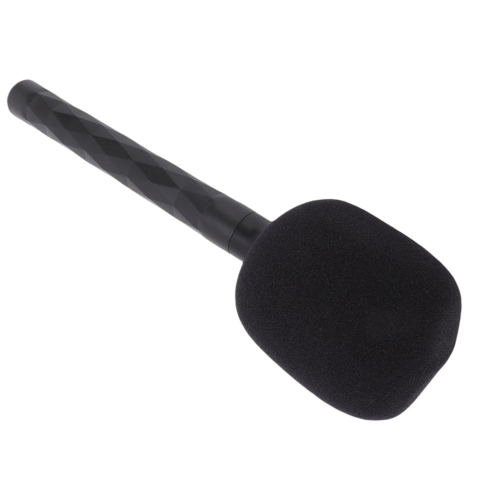 Microphone Handle Fit for  MIC 1/2 MIC Mini Microphone Handheld Wireless Lav Mic Adapter with Foam Mic Handle