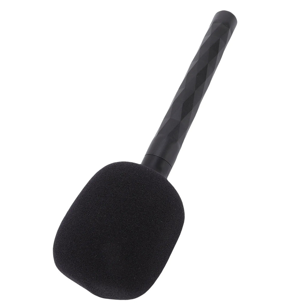 Microphone Handle Fit for  MIC 1/2 MIC Mini Microphone Handheld Wireless Lav Mic Adapter with Foam Mic Handle