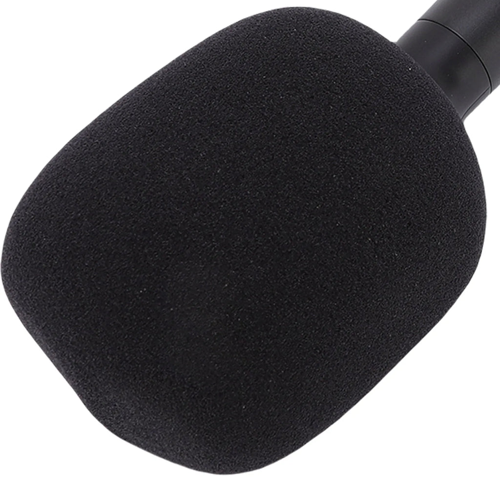 Microphone Handle Fit for  MIC 1/2 MIC Mini Microphone Handheld Wireless Lav Mic Adapter with Foam Mic Handle