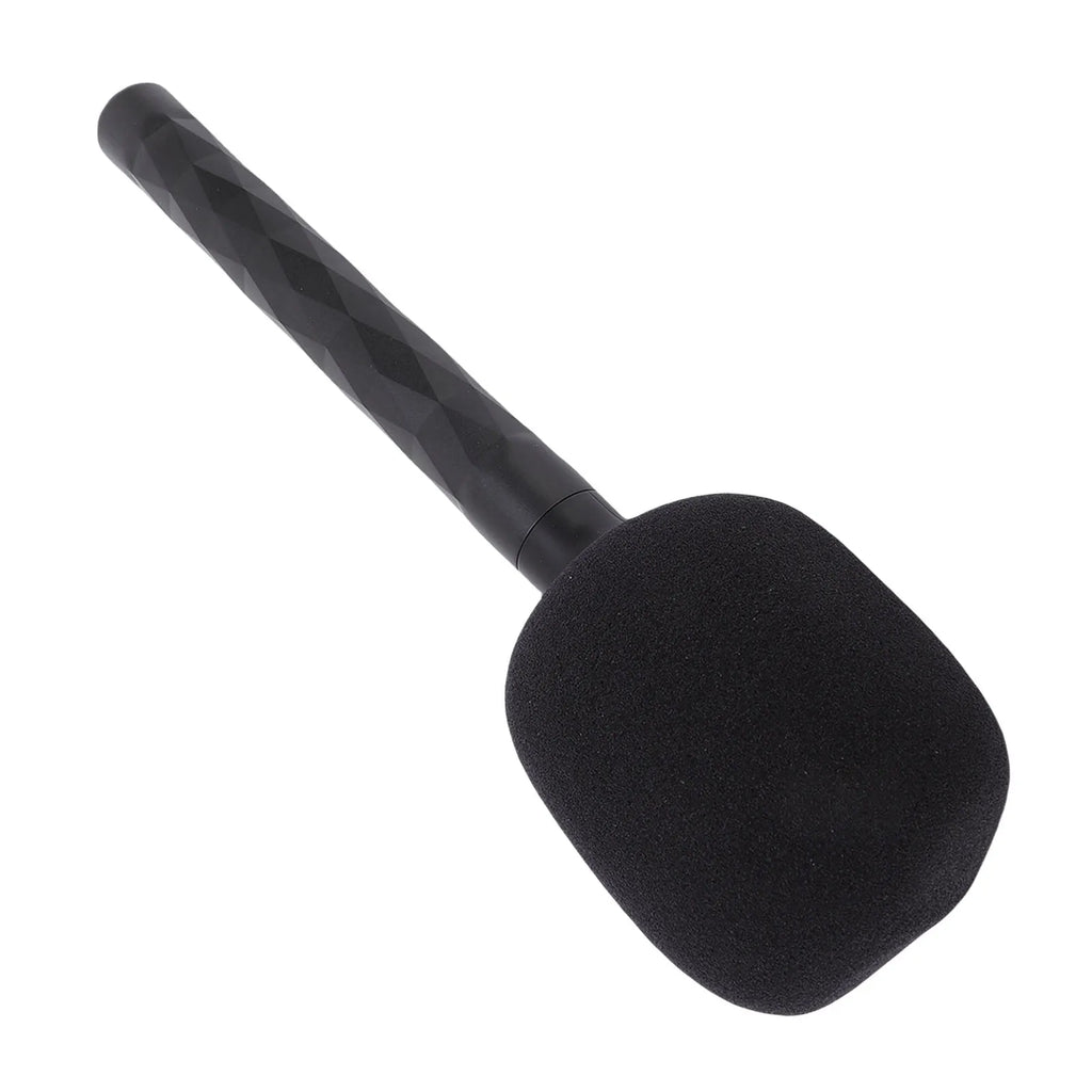 Microphone Handle Fit for  MIC 1/2 MIC Mini Microphone Handheld Wireless Lav Mic Adapter with Foam Mic Handle